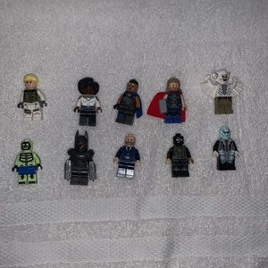 DC/Marvel Lego Figure Lot of 10